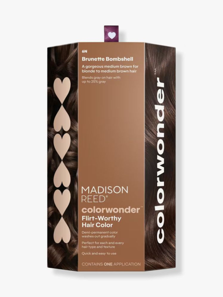  Madison Reed ColorWonder Demi-Permanent brown box on light gray background